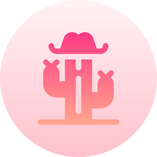 cactus Basic Gradient Circular Icône