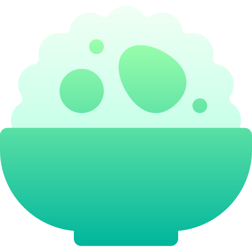 cuscús Basic Gradient Gradient icono