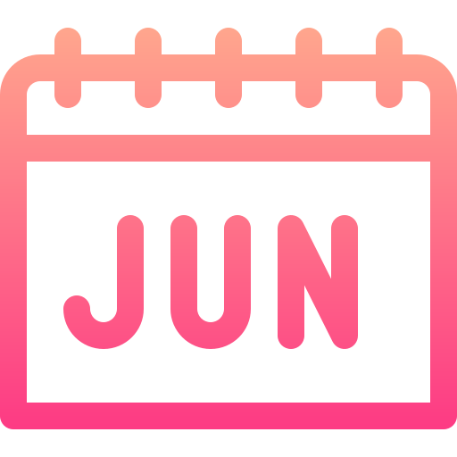 juni Basic Gradient Lineal color icoon