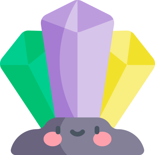 Crystal Kawaii Flat icon