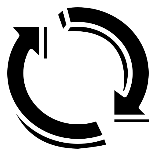 repetir Generic Glyph Ícone