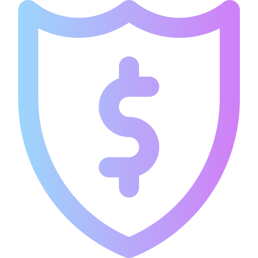 pago seguro Super Basic Rounded Gradient icono