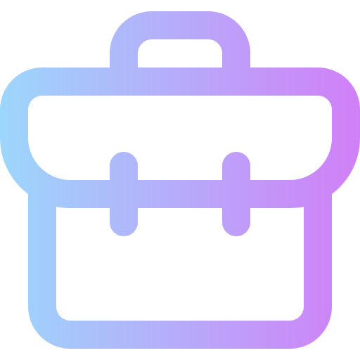 Suitcase Super Basic Rounded Gradient icon
