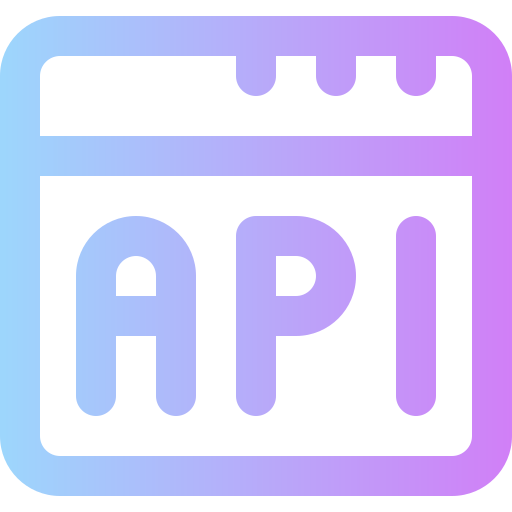 Api Super Basic Rounded Gradient icon