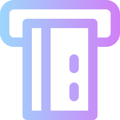ＡＴＭ Super Basic Rounded Gradient icon