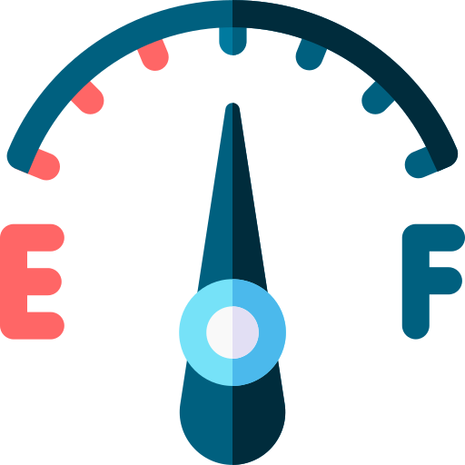 carburante Basic Rounded Flat icona
