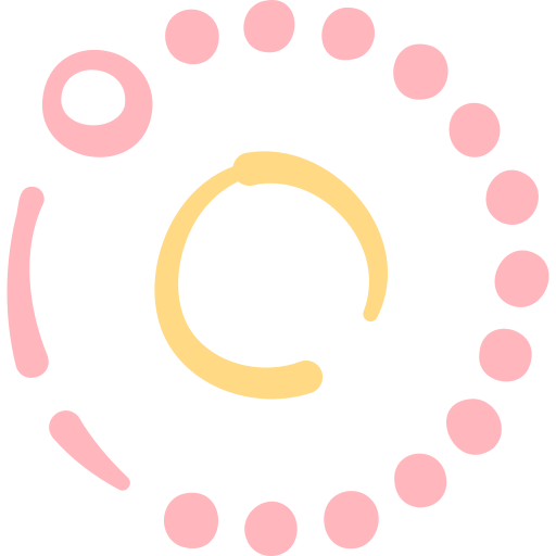 Orbit Basic Hand Drawn Color icon