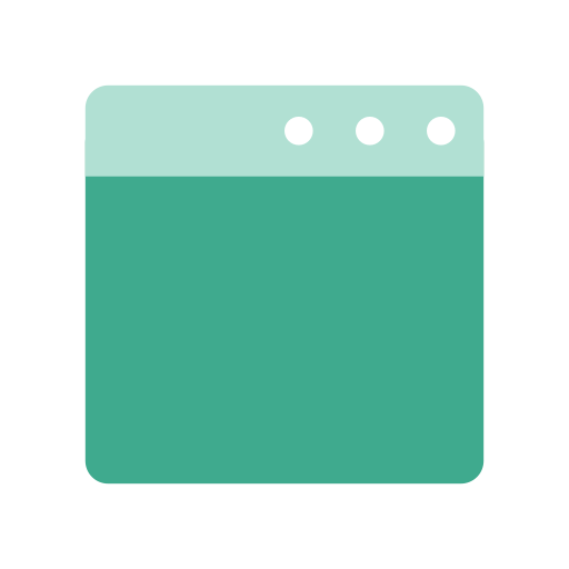 startpagina Generic Flat icoon