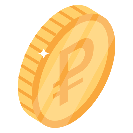 Ruble Generic Isometric icon
