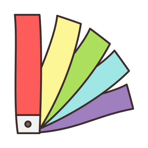 Color palette Generic Hand Drawn Color icon