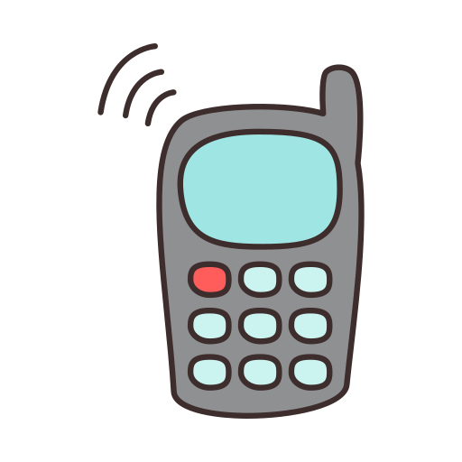 walkie-talkie Generic Hand Drawn Color icono
