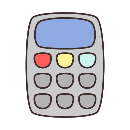 calculadora Generic Hand Drawn Color icono