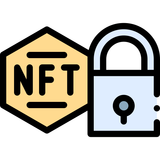 Nft Detailed Rounded Lineal color icon