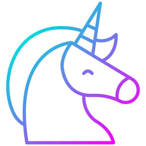 unicorno Generic Gradient icona