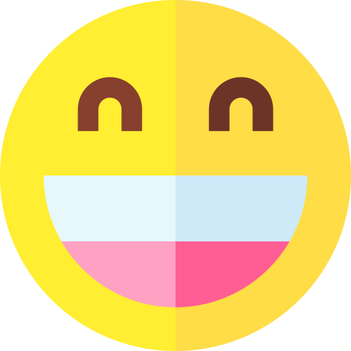 笑顔 Basic Straight Flat icon