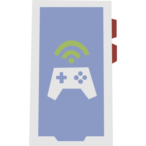 gamepad Cartoon Flat icoon