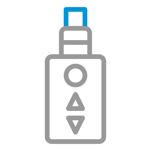 Vape Generic Outline Color icon