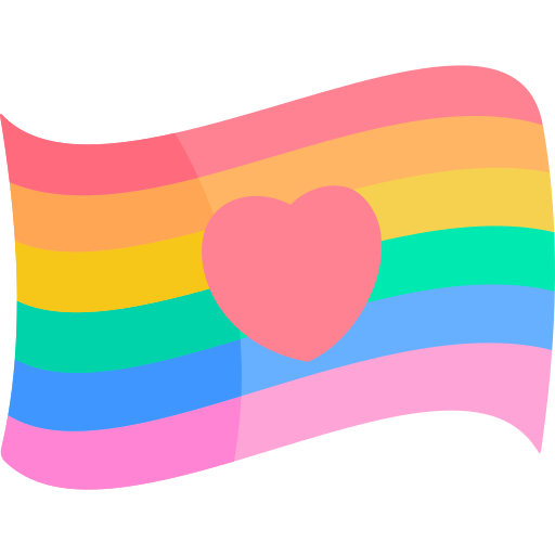 Радужный флаг Generic Flat иконка