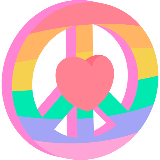 símbolo de paz Generic Flat Ícone