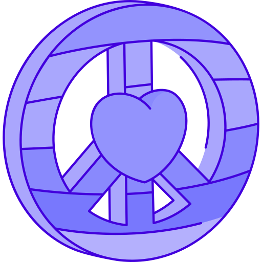 Символ мира Generic Outline Color иконка