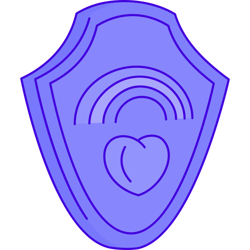 scudo Generic Outline Color icona