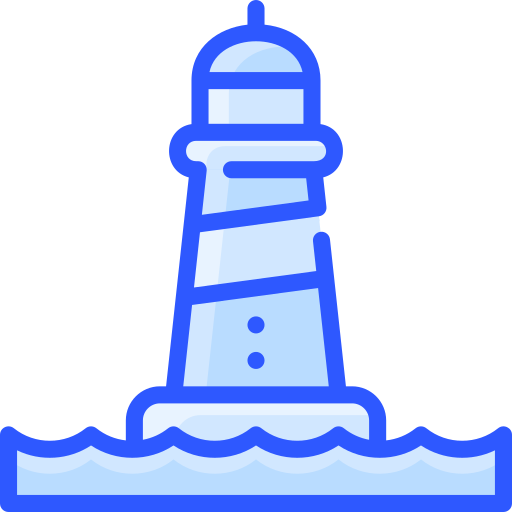 灯台 Vitaliy Gorbachev Blue icon