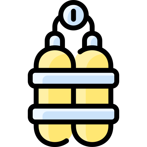 酸素タンク Vitaliy Gorbachev Lineal Color icon