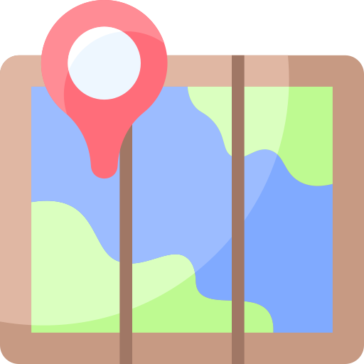 Map Vitaliy Gorbachev Flat icon