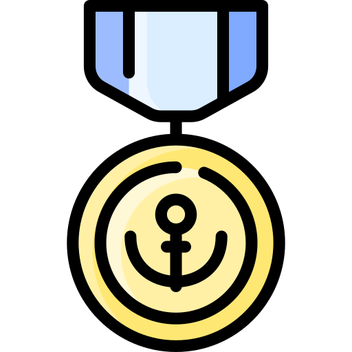 medalha Vitaliy Gorbachev Lineal Color Ícone