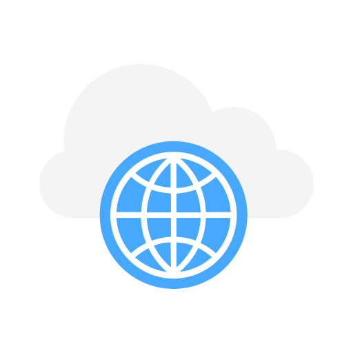 banca dati sulla nuvola Generic Flat icona