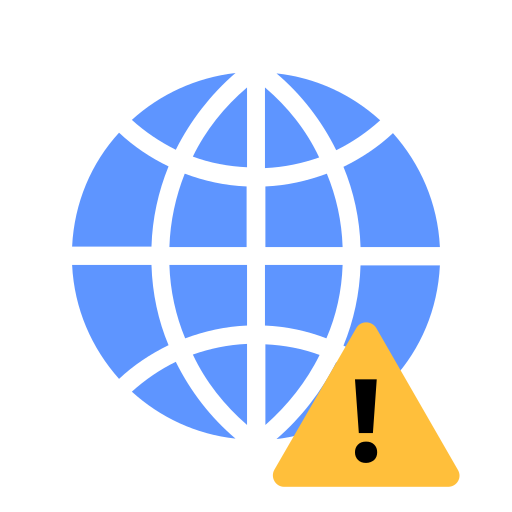 Warning browser Generic Flat icon