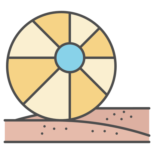 비치 볼 Generic Outline Color icon