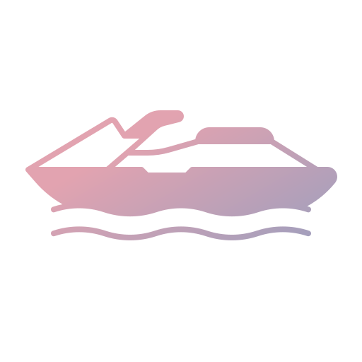 moto acuática Generic Flat Gradient icono