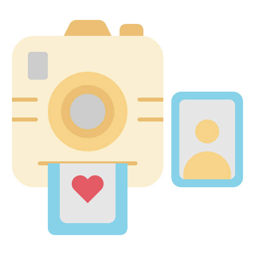 polaroidkamera Generic Flat icon