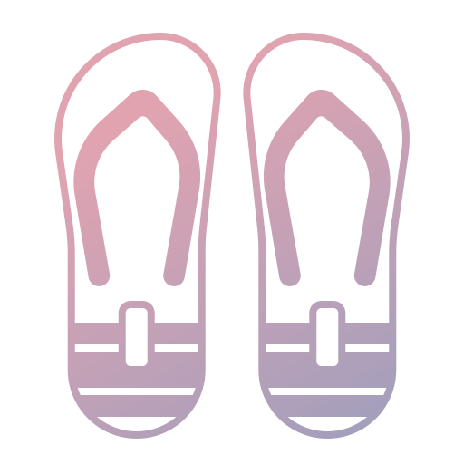 Sandals Generic Flat Gradient icon
