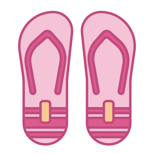 sandalen Generic Outline Color icon