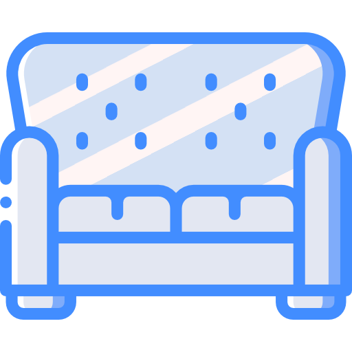 Sofa Basic Miscellany Blue icon