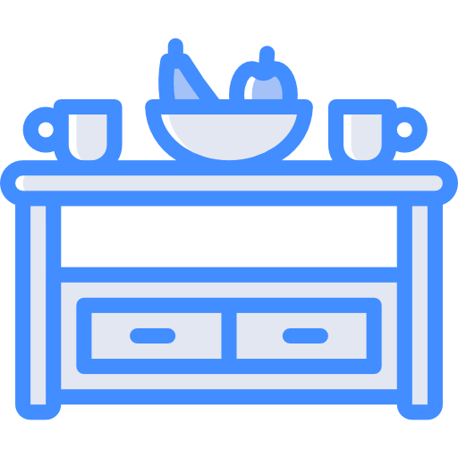 mesa de café Basic Miscellany Blue icono
