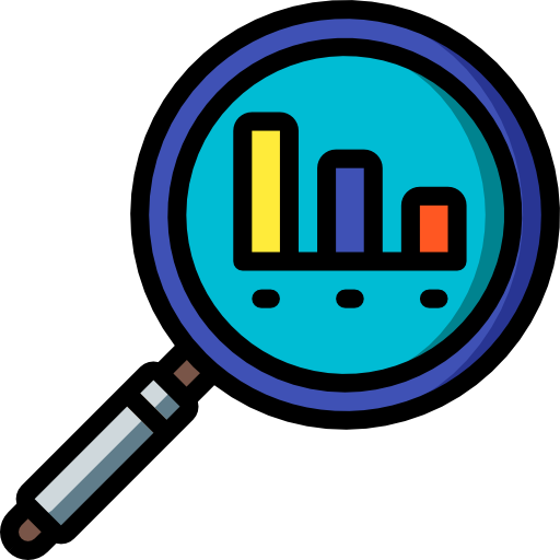 Graph Basic Miscellany Lineal Color icon