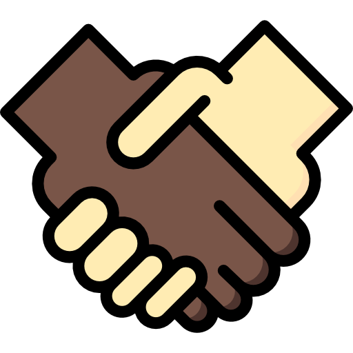 Handshake Basic Miscellany Lineal Color icon