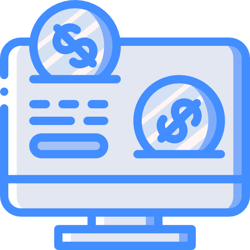 Financial Basic Miscellany Blue icon