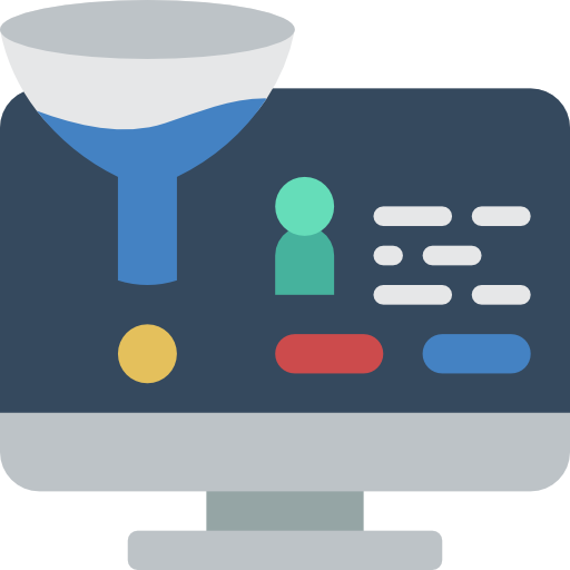 Funnel Basic Miscellany Flat icon