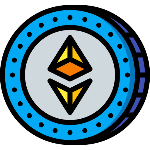 ethereum Basic Miscellany Lineal Color Ícone
