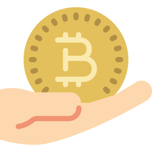 Bitcoin Basic Miscellany Flat icon