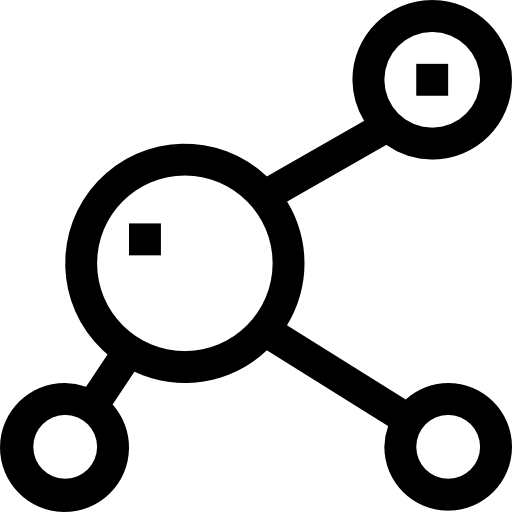 Молекула Pixelmeetup Lineal иконка