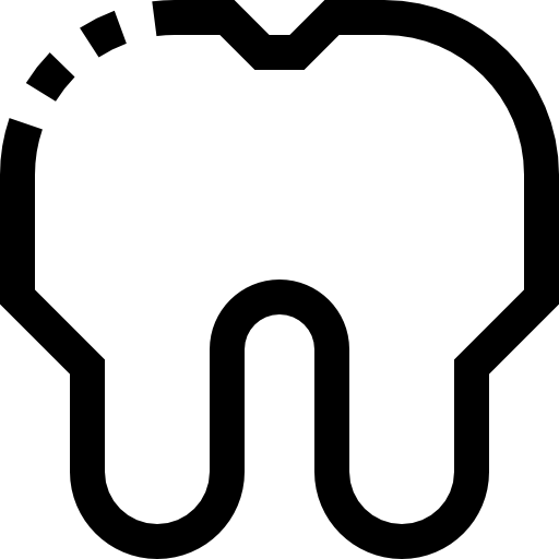 diente Pixelmeetup Lineal icono