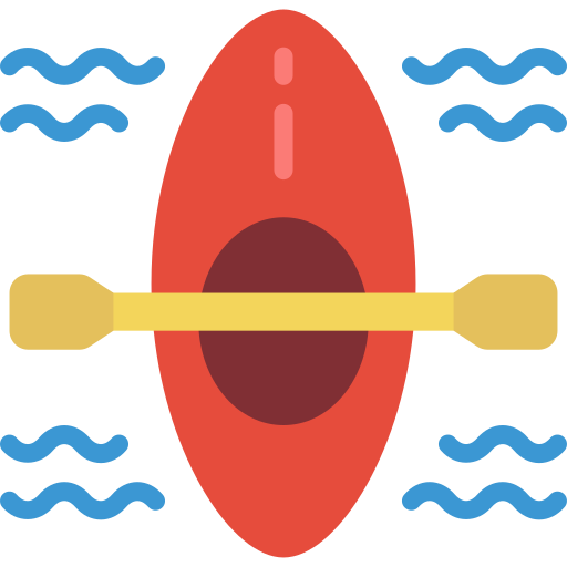 カヌー Basic Miscellany Flat icon