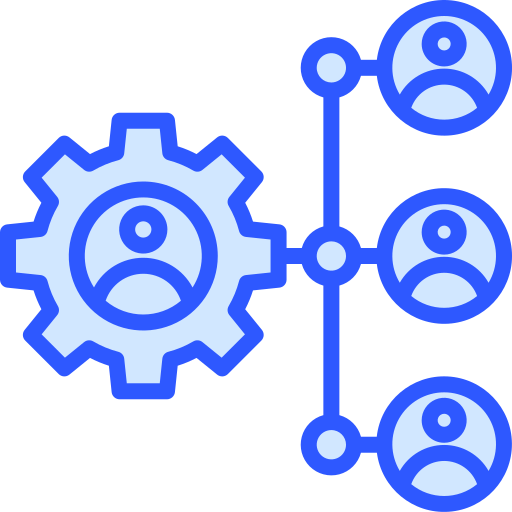 Stakeholder Generic Blue icon