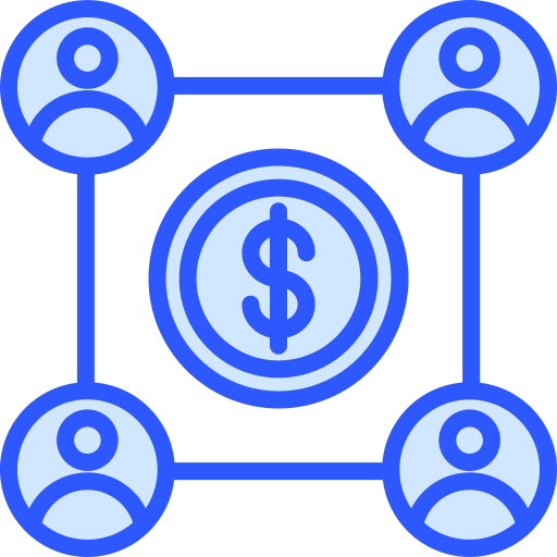 Stakeholder Generic Blue icon