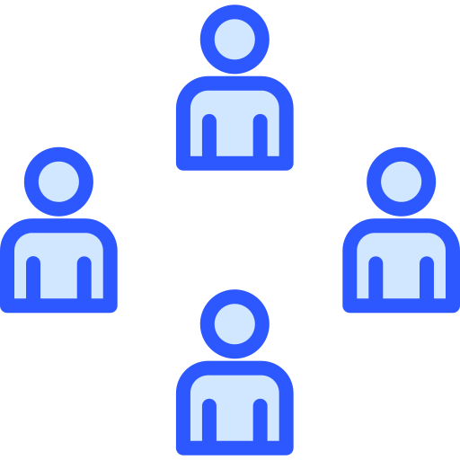 interessengruppen Generic Blue icon